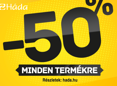 Hatalmas kedvezmény a Hádában