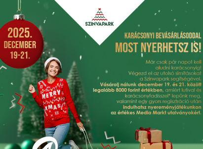 Karácsonyi bevásárlásoddal most nyerhetsz is!