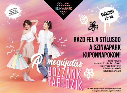 Rázd fel a stílusod a Szinvapark kuponnapokon!