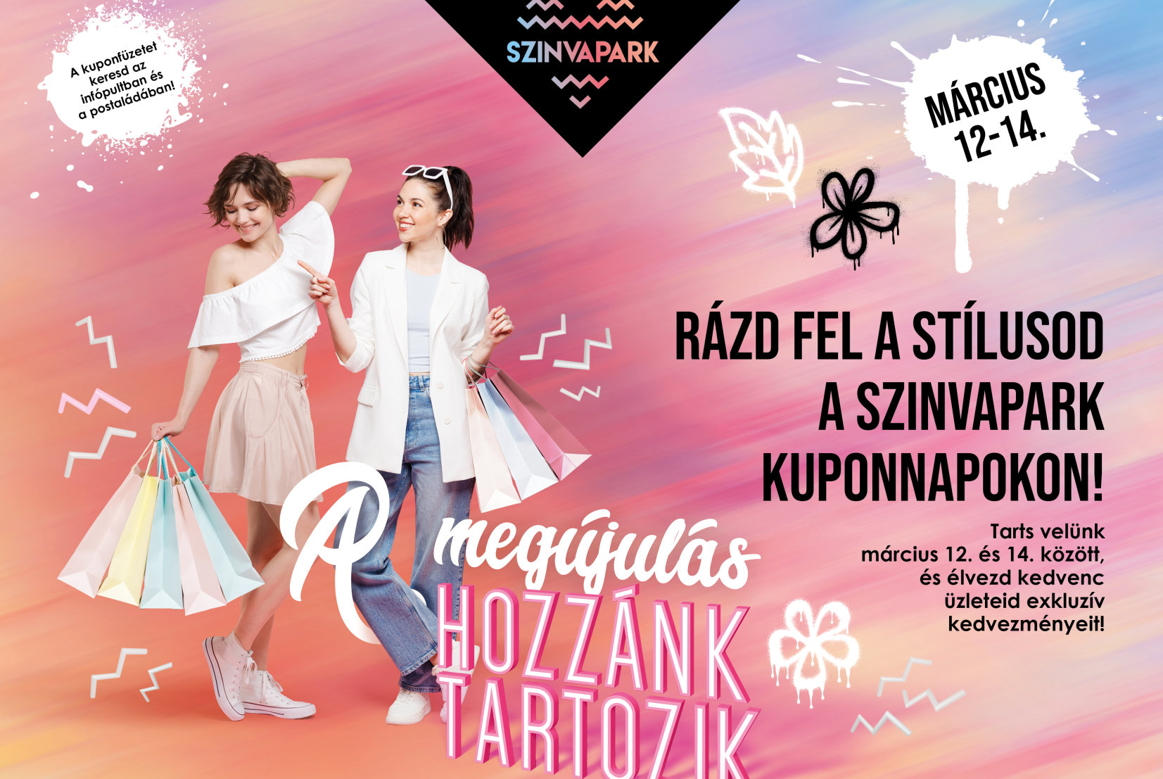 Rázd fel a stílusod a Szinvapark kuponnapokon!