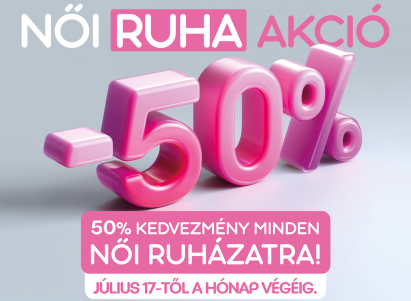 Női ruha akció a Hádában